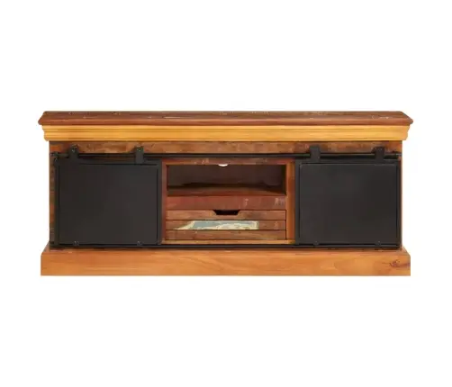 Tv Skapītis, 110X30X45 Cm, Pārstrādāts Masīvkoks Vidaxl