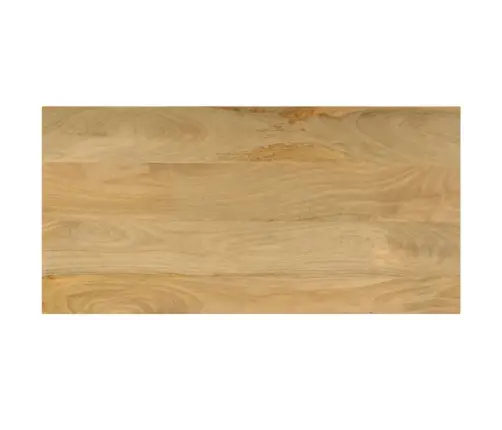 Kavos Staliukas, 100X50X35cm Mango Medienos Masyvas Ir Plienas