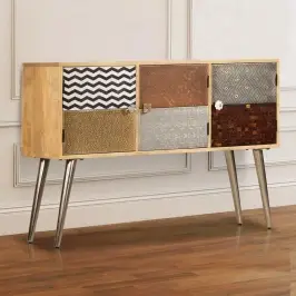 Puhvetkapp, 120 X 30 X 75 cm Toekas Mangopuit