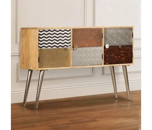 Kumode, 120X30X75 Cm, Mango Masīvkoks Vidaxl