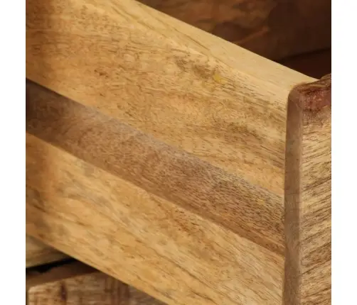 Tv Spintelė Su Stalčiais, 120X30X40cm Mango Medienos Masyvas