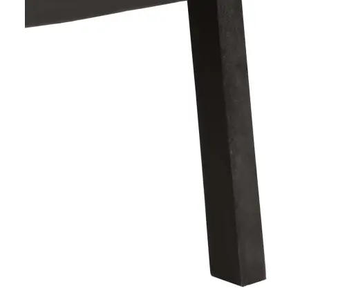 Atpūtas Krēsls, Melna Dabīgā Āda Vidaxl