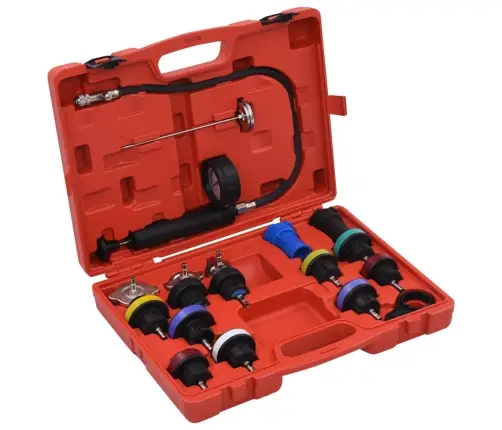 18-Osaline Jahutussüsteemi Ja Radiaatorikorgi Rõhutester