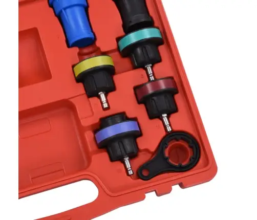 18-Osaline Jahutussüsteemi Ja Radiaatorikorgi Rõhutester