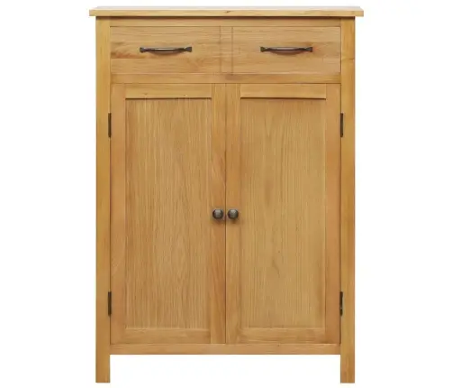 Apavu Skapis, 76X37X105 Cm, Ozola Masīvkoks Vidaxl