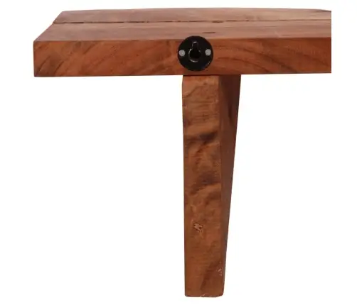 Sienas Plaukti, 2 Gab., 90X20X18 Cm, Akācijas Masīvkoks Vidaxl