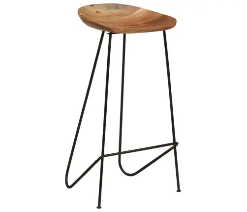 Bāra Krēsli, 2 Gab., Akācijas Masīvkoks Vidaxl