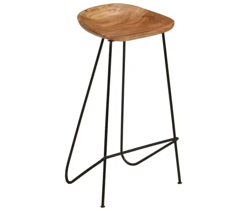 Bāra Krēsli, 2 Gab., Akācijas Masīvkoks Vidaxl