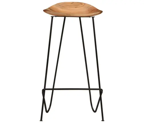 Bāra Krēsli, 2 Gab., Akācijas Masīvkoks Vidaxl