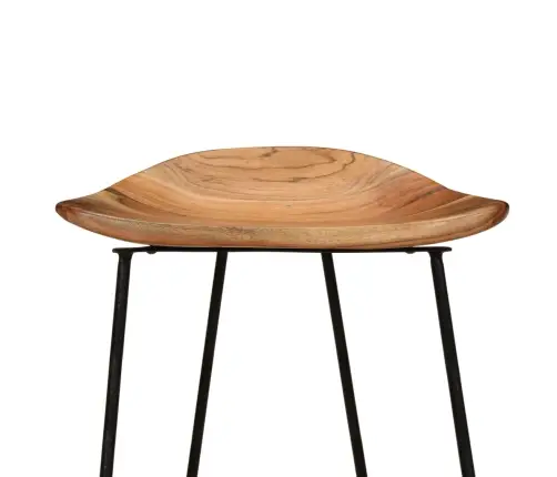 Bāra Krēsli, 2 Gab., Akācijas Masīvkoks Vidaxl