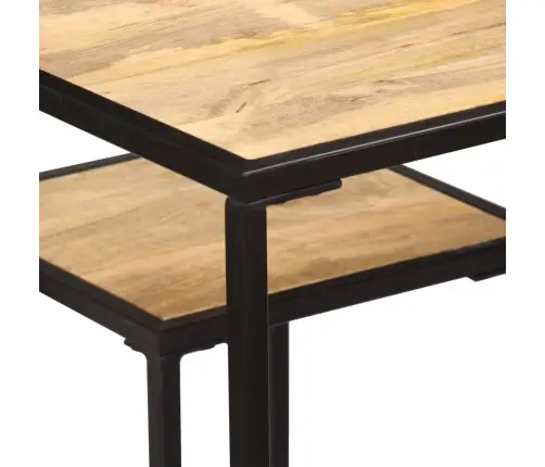 3-Daļīgs Virtuves Mēbeļu Komplekts, Mango Masīvkoks Vidaxl