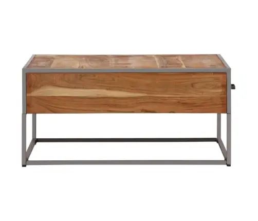 Kohvilaud, 75 X 75 X 35 cm Akaatsiapuit