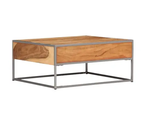 Kohvilaud, 75 X 75 X 35 cm Akaatsiapuit