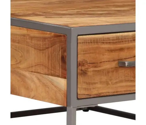 Kohvilaud, 75 X 75 X 35 cm Akaatsiapuit