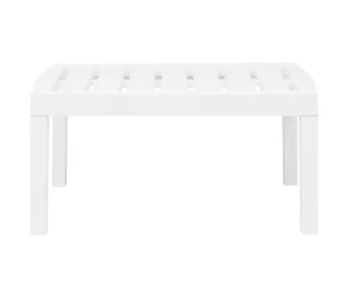 3-Daļīgs Dārza Atpūtas Mēbeļu Komplekts, Plastmasa, Balts Vidaxl 3-Daļīgs Dārza Atpūtas Mēbeļu Komplekts, Plastmasa, Balts Vidaxl