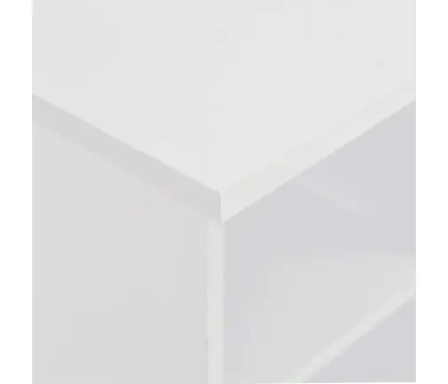 Bāra Galds, 60X60X110 Cm, Balts Vidaxl