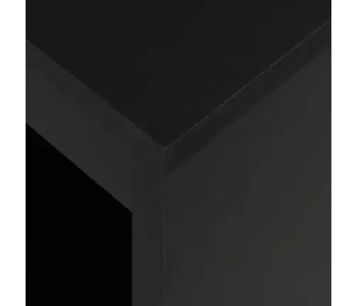 Baro Stalas Su Lentyna, Juodas, 110X50X103Cm