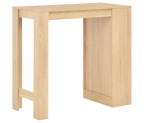 Baarilaud Riiuliga, Tammevärvi, 110 X 50 X 103 Cm