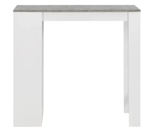 Baarilaud Riiuliga, Valge, 110 X 50 X 103 Cm