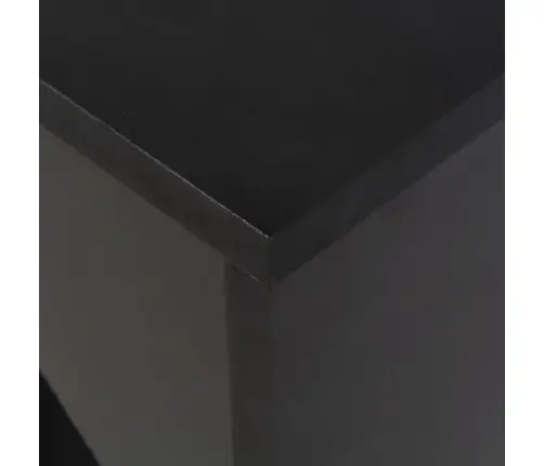 Baro Stalas Su Judinama Lentyna, Juodas, 138X39X110Cm