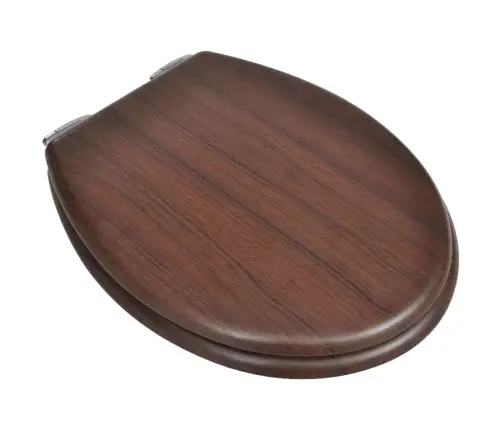 Klozeto Sėdynės Su Soft-Close Mech. Dang., 2Vnt., Rudos, Mdf