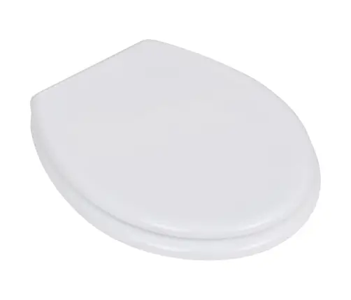 Tualetes Poda Sēdekļi Ar Vākiem, 2 Gab., Mdf, Balti Vidaxl