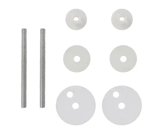 Tualetes Poda Sēdekļi Ar Vākiem, 2 Gab., Mdf, Balti Vidaxl