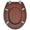 Prill-Lauad Kaantega, 2 Tk, Mdf, Pruun