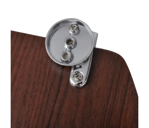 Prill-Lauad Kaantega, 2 Tk, Mdf, Pruun