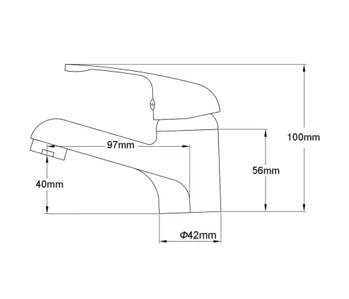 Bidē Jaucējkrāni, 2 Gab., Hromēti Vidaxl