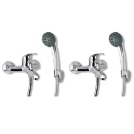 Dušas Ar Jaucējkrāniem, 2 Gab. Vidaxl