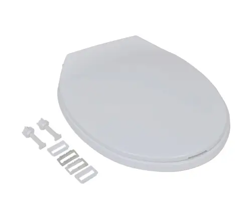 Klozeto Sėdynės, 2Vnt., Baltos, Plastikas