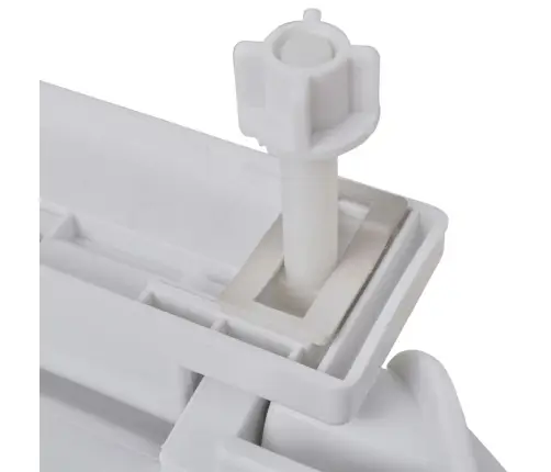 Klozeto Sėdynės, 2Vnt., Baltos, Plastikas