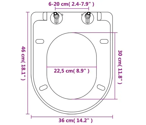 Vaikselt Sulguvate Kaantega Prill-Lauad, 2 Tk, Plast, Valge