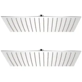 Lietus Dušas Galvas, 2 Gab., 30X40 Cm, Nerūsējošs Tērauds Vidaxl