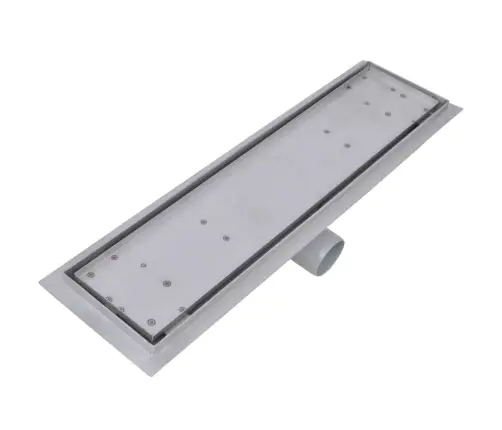 Lineārās Dušas Notekas, 2 Gab., 530X140 Mm, Nerūsējošs Tērauds Vidaxl
