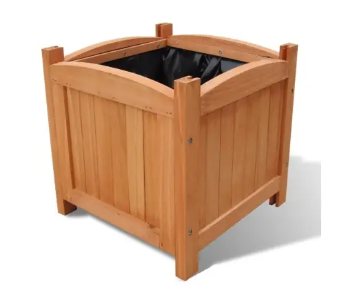 Aukšti Vazonai, 4 Vnt., 30X30X30 Cm