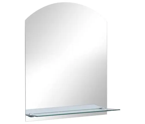 Sieninis Veidrodis Su Lentyna, 30X50cm Grūdintas Stiklas