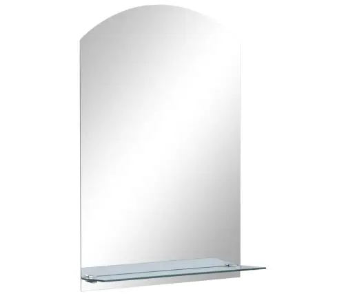 Sieninis Veidrodis Su Lentyna, 40X60cm Grūdintas Stiklas