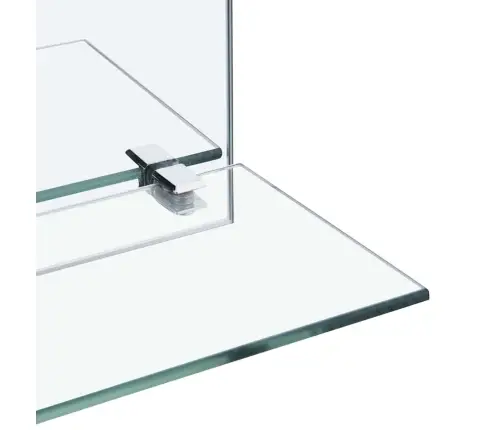 Sieninis Veidrodis Su Lentyna, 30X30cm Grūdintas Stiklas