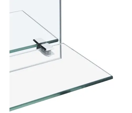 Sienas Spogulis Ar Plauktu, 30X50 Cm, Rūdīts Stikls Vidaxl