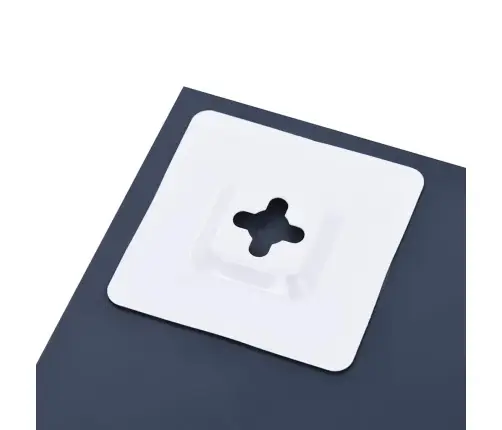 Sienas Spogulis Ar Plauktu, 40X40 Cm, Rūdīts Stikls Vidaxl