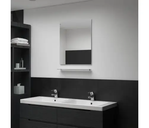 Seinapeegel Riiuliga, 50 X 60 cm Karastatud Klaasist