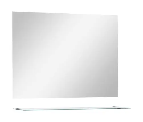 Seinapeegel Riiuliga, 80 X 60 cm Karastatud Klaasist