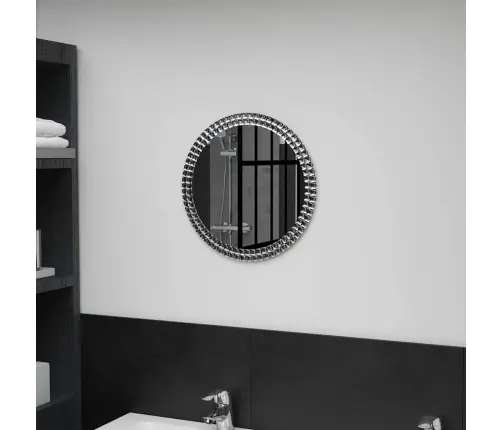 Sienas Spogulis, 40 Cm, Rūdīts Stikls Vidaxl