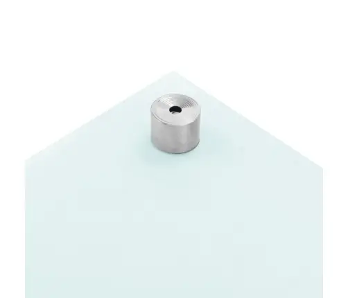 Virtuvės Sienelė, Baltos Spalvos, 100X50cm Grūdintas Stiklas