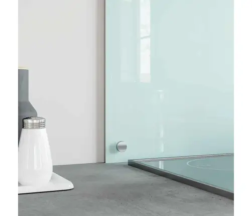 Virtuves Sienas Panelis, 100X60 Cm, Rūdīts Stikls, Balts Vidaxl