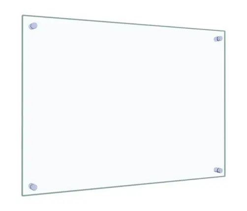 Virtuves Panelis, 70X50 Cm, Rūdīts Stikls, Caurspīdīgs Vidaxl