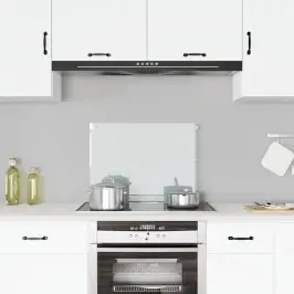 Virtuvės Sienelė, Skaidri, 70X50 cm Grūdintas Stiklas