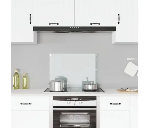 Virtuves Panelis, 70X50 Cm, Rūdīts Stikls, Caurspīdīgs Vidaxl